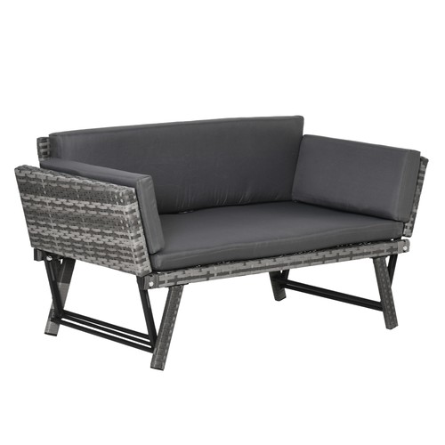 Outsunny 1rattan folding - 2,