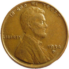 ✅ 1934 D Lincoln Wheat Cent