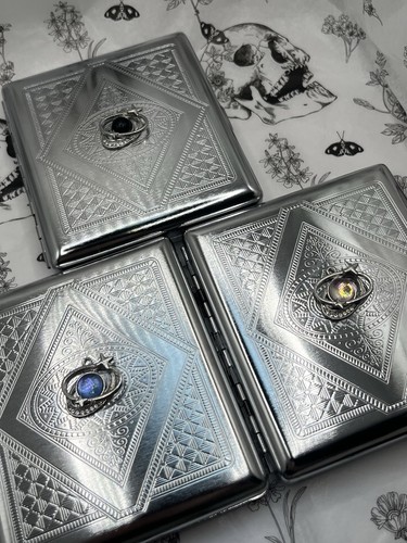 Vintage style cigarette case - vintage,