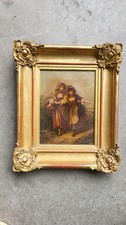 Antique Gilded Leaf Frame N°