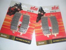 KIT 4 FRONT SINTERED PADS SBS