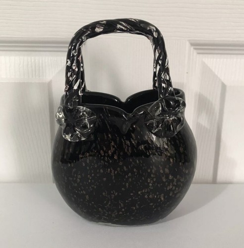 Vintage art hand blown glass - hand,