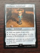 1x INTELLIGENCE BOBBLEHEAD - Fallout - MTG - Magic the Gathering
