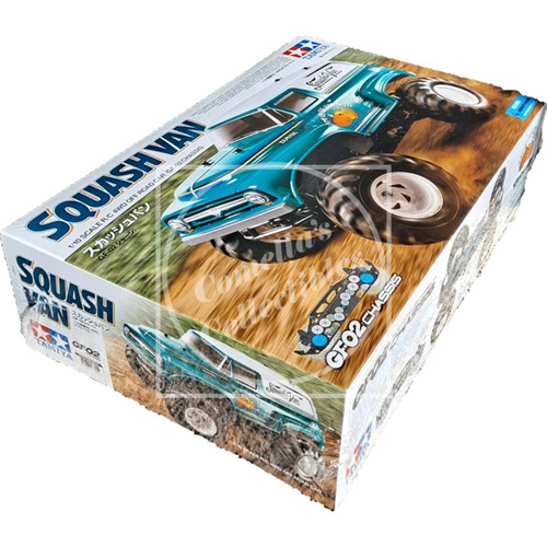 Tamiya squash van 4wd - tamiya, 1/10