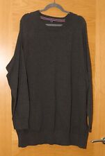 KIABI French Brand 6XL Charcoal Grey Loose Jumper 68" Max Chest