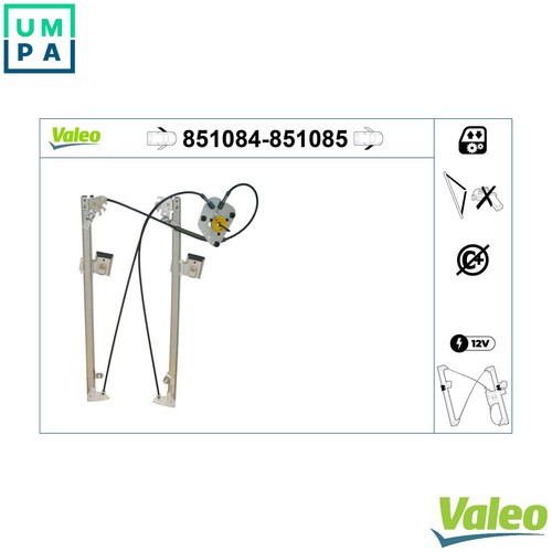 Window regulator 851084 - for, vw