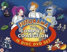 Futurama Seasons 1-4 2006 Release DVD
