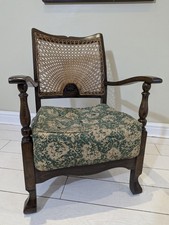 Art Deco Cane Armchair Chair