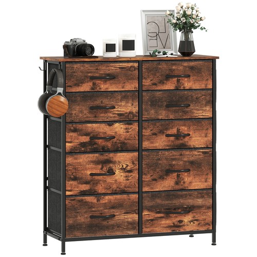 Homcom fabric chest - chest, of