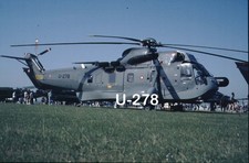 U-278 : Sikorsky S-61A-1 Sea King : Danish AF : 35mm slide 73a