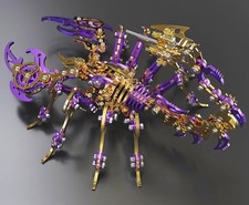 Purple-Gold Cyber Scorpion