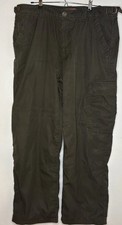 Craghoppers Bear Grylls Trousers Cargo Dark Green adjustable waist Mens 40 R