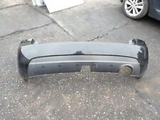 KIA CARENS 2007 REAR BACK PLASTIC BUMPER IN BLACK TOW BAR CUT OUT