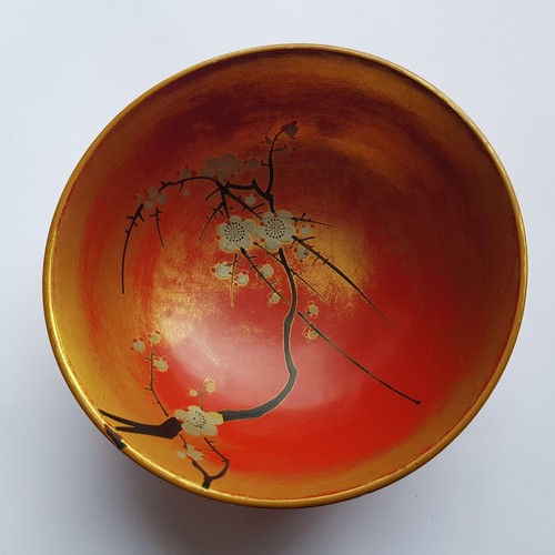 Antique meiji lacquer ware art - meiji,