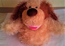 Vintage Plush Hand Puppet Toy Dog Early Learning Centre 2001