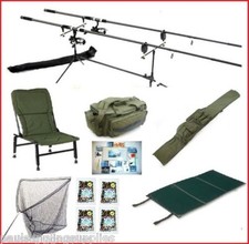 Carp Fishing Set Kit Rods