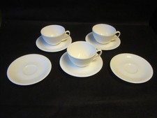 3 x China by Denby Cups and Saucers plus 2 extra Saucers