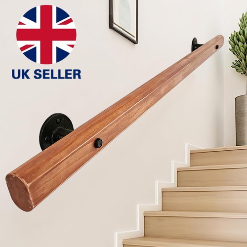 100cm wooden stair handrail - 100cm,