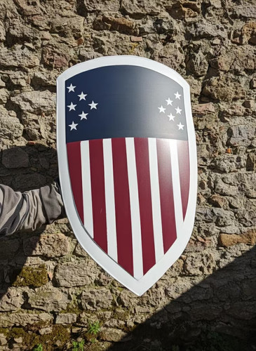 American flag viking crusader - american,