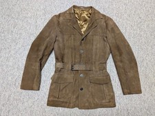 vintage SUEDE leather BELTED
