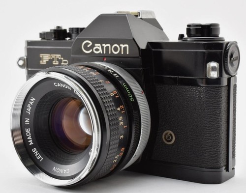 Canon ftb slr 35mm film - canon,