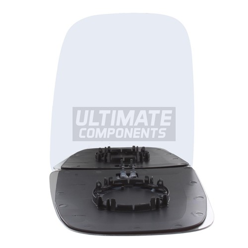 Upper wing mirror glass - glass, fits