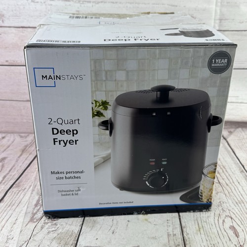 Mainstays deep fryer - 2,