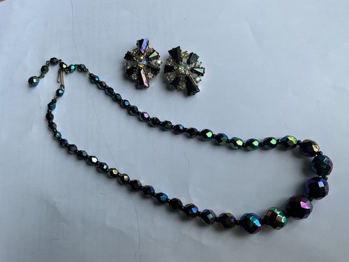 Vtg aurora borealis jewellery - aurora,