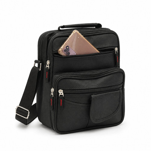 Medium mens shoulder bag - , nylon