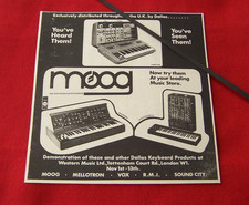 MOOG SYNTHESIZERS SONIC SIX