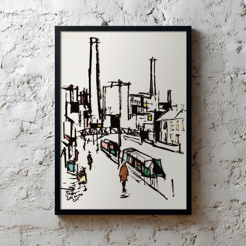 Original northern art unframed - original,