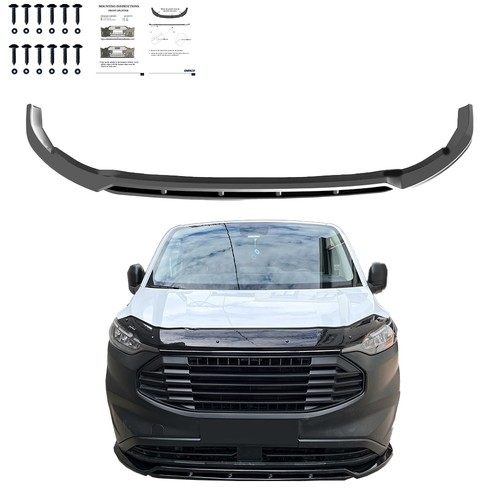 Gloss black abs front - gloss, splitter