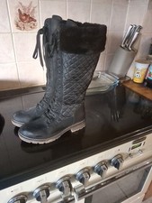 Women's Suede And Quilted