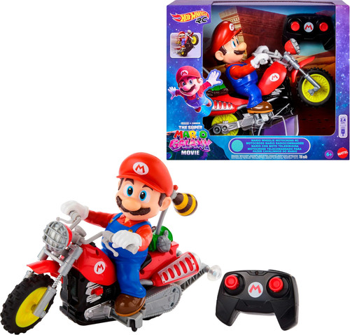 Hot wheels mario wheelie - wheels,