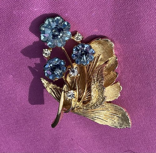 Rare vintage exquisite brooch - vintage,