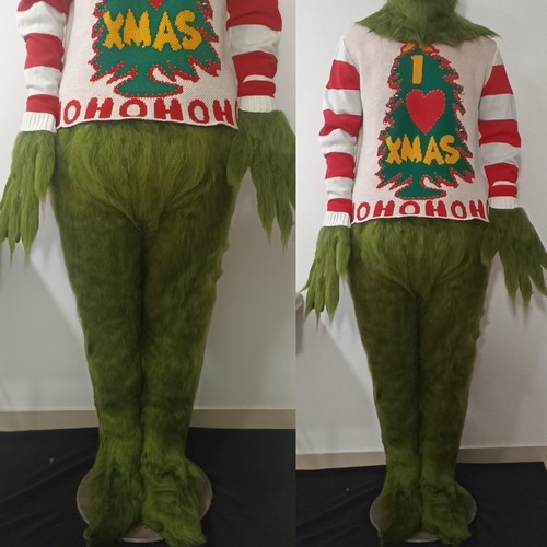 Grinchy costume includes - costume,