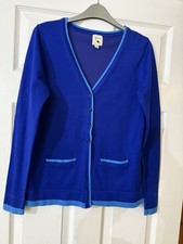 Ladies Cobalt Blue Yumi Cardigan. Sz 12