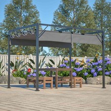 Pergola steel frame 3x2m - steel,