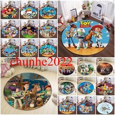 3D Round Floor Rug Bedroom