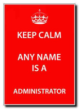 Administrator Personalised