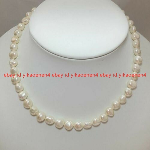 Genuine white baroque - 7-8, mm