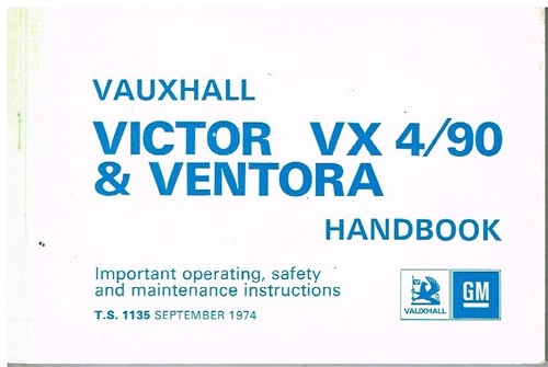 Vauxhall victor vx4 - fe, fe