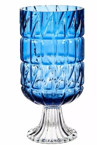 Giftdecor vase engraving blue - giftdecor,