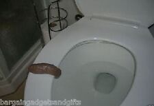 FAKE PRETEND REALISTIC TOILET