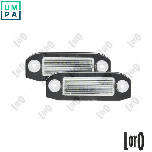 Licence plate light - plate,