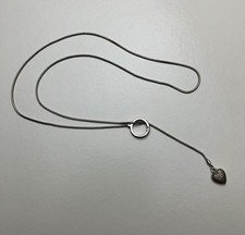 Vintage Sterling Silver Lariat
