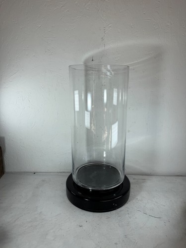 Heavy clear glass - heavy, cylinder