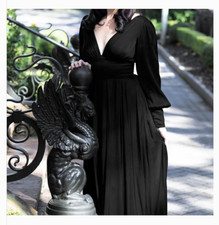 Trashy Diva Black Satin Bianca