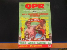 W.B.A.FEATHERWEIGHT CHAMPIONSHIP OF THE WORLD BARRY McGUIGAN v EUSEBIO PEDROZA