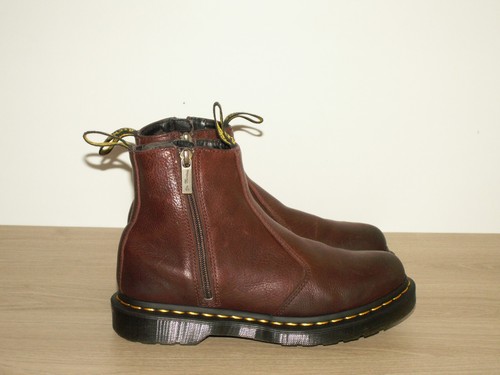 Martens 2976 zips cherry - martens,